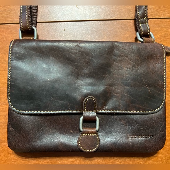 jack georges Handbags - Jack George’s Crossbody Leather Purse